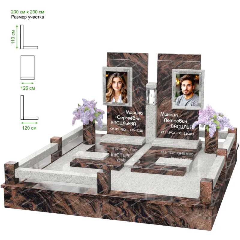 Эксклюзивный памятник NK-20-3