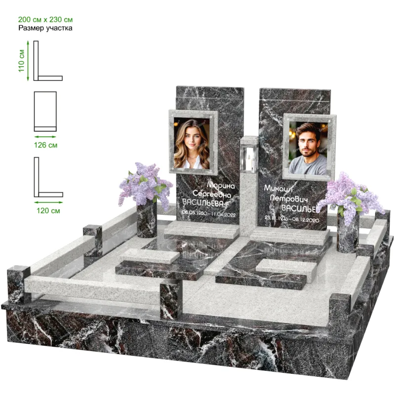 Эксклюзивный памятник NK-20-4