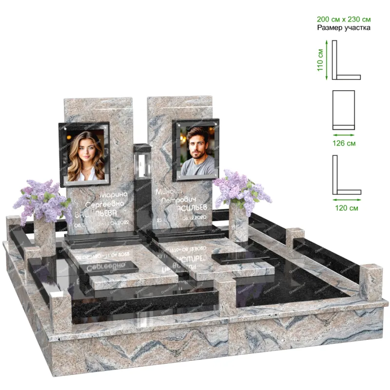 Эксклюзивный памятник NK-20-1