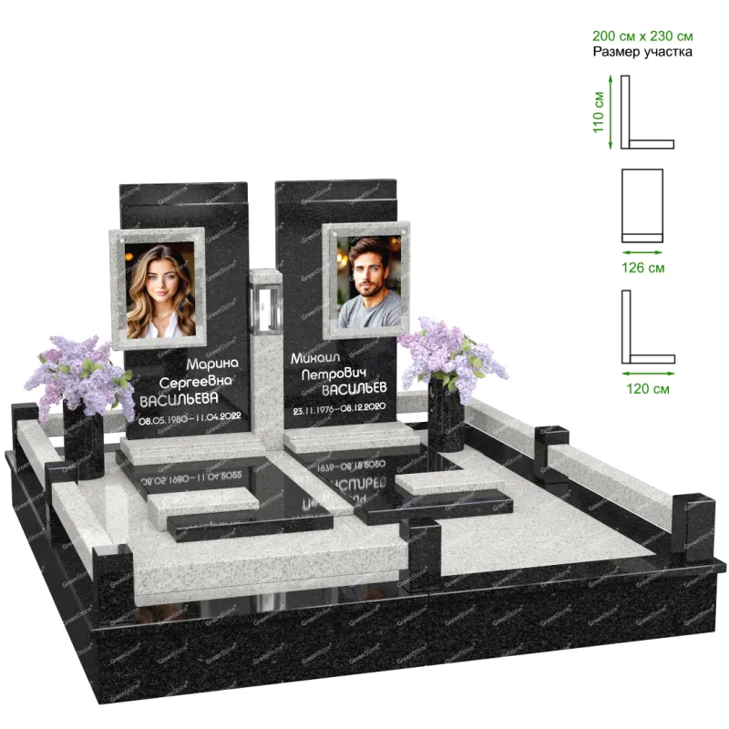 Эксклюзивный памятник NK-20-5