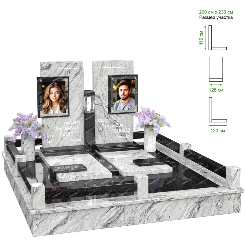 Эксклюзивный памятник NK-20-6