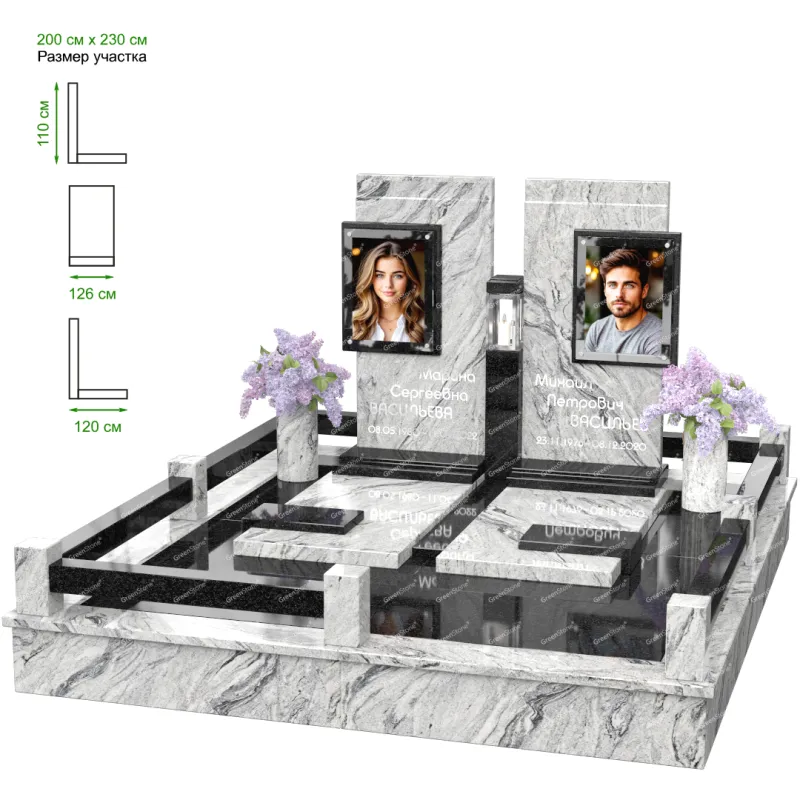 Эксклюзивный памятник NK-20-6