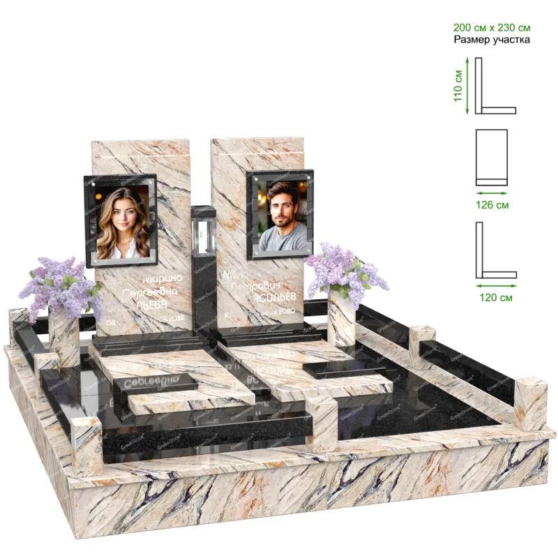 Эксклюзивный памятник NK-20-7