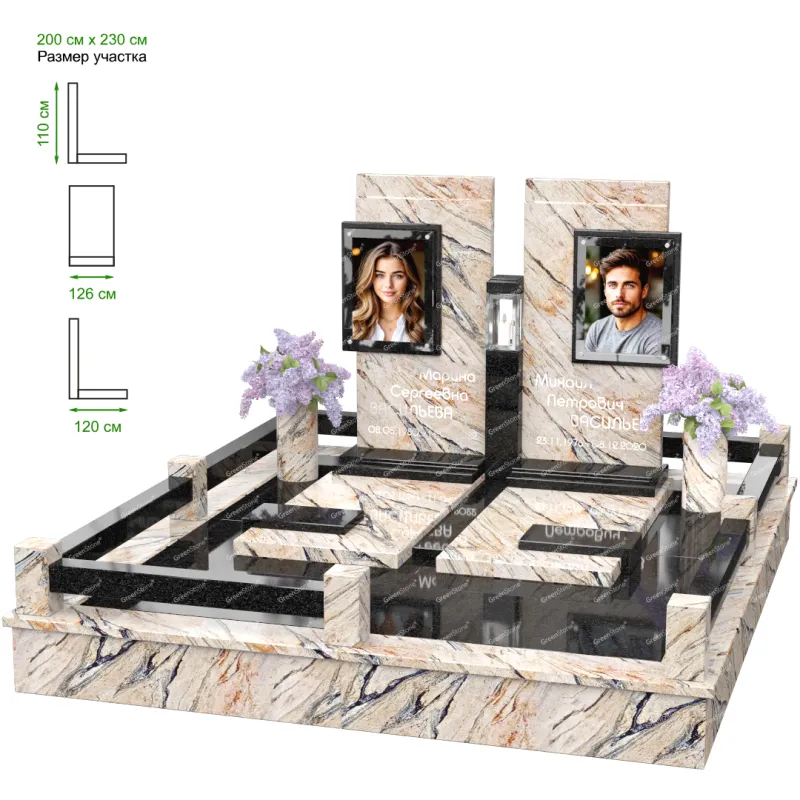 Эксклюзивный памятник NK-20-7