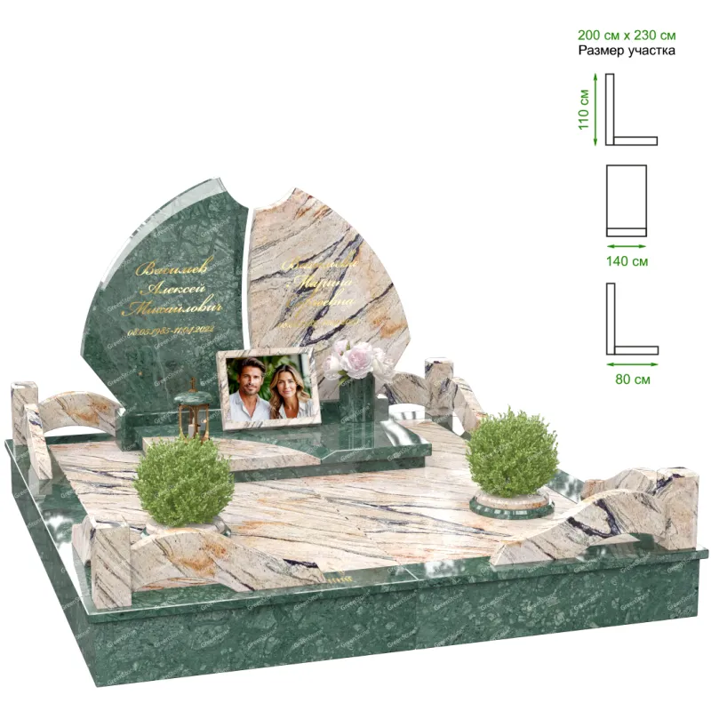 Эксклюзивный памятник NK-37-2