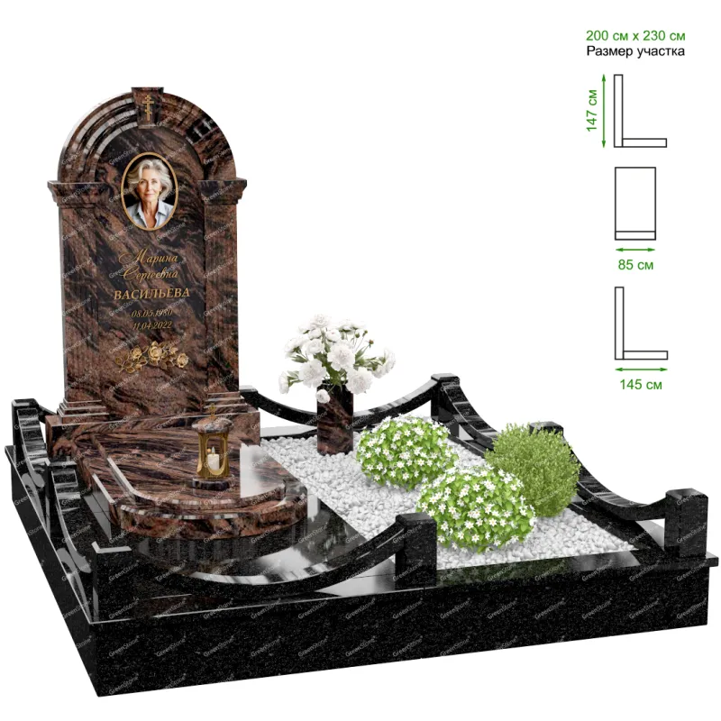 Эксклюзивный памятник NK-40-2