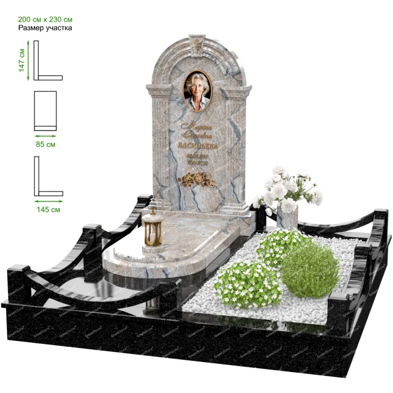 Эксклюзивный памятник NK-40-3