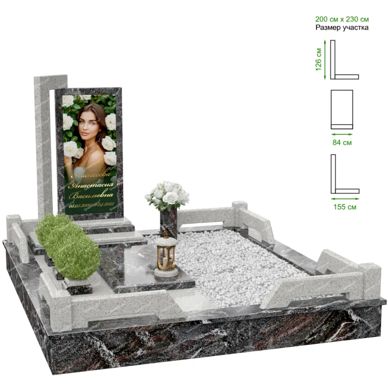 Эксклюзивный памятник NK-19-1