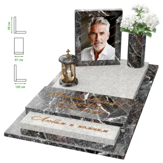 Купить Эксклюзивный памятник NK-18-1 в Минске