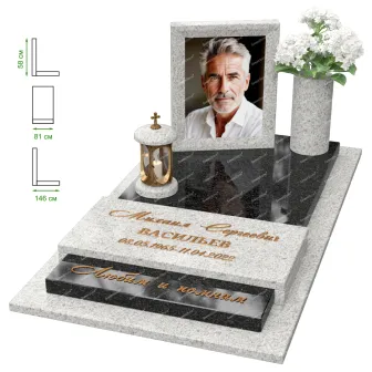 Купить Эксклюзивный памятник NK-18-3 в Минске