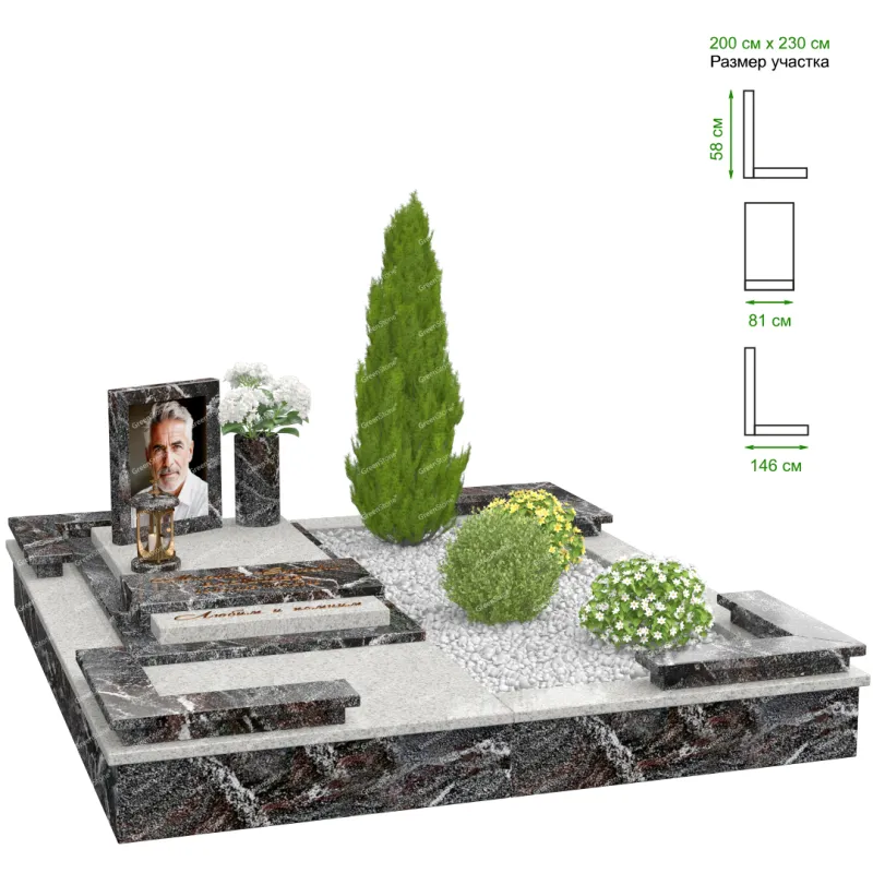 Эксклюзивный памятник NK-18-1