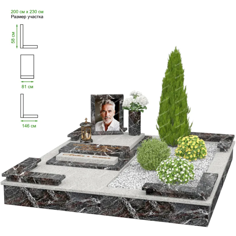 Эксклюзивный памятник NK-18-1