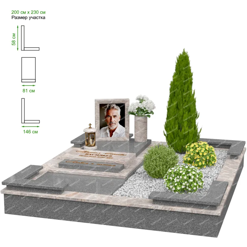 Эксклюзивный памятник NK-18-2