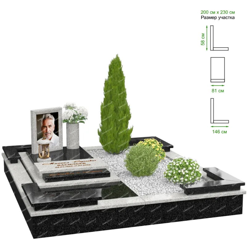 Эксклюзивный памятник NK-18-3