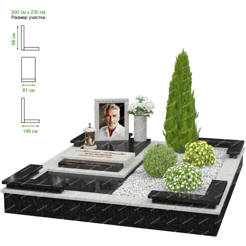 Эксклюзивный памятник NK-18-3