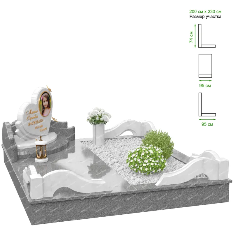 Эксклюзивный памятник NK-12-3