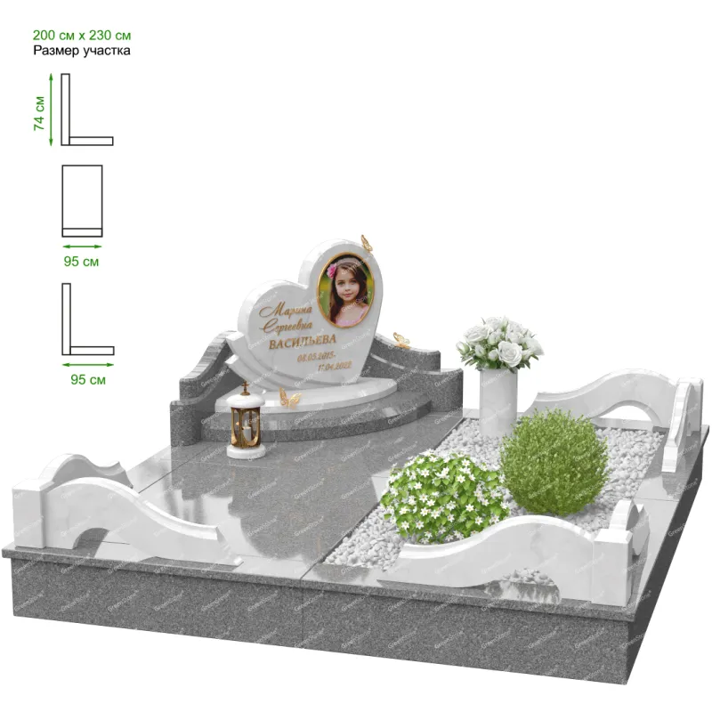 Эксклюзивный памятник NK-12-3