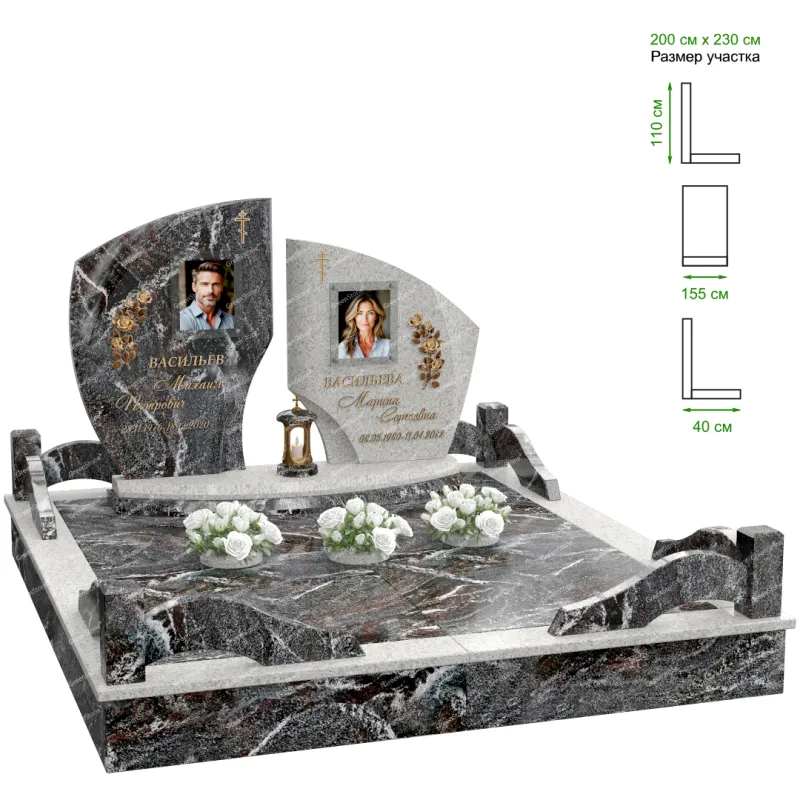 Эксклюзивный памятник NK-09-2