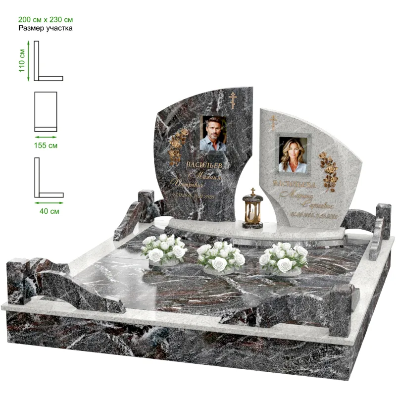 Эксклюзивный памятник NK-09-2