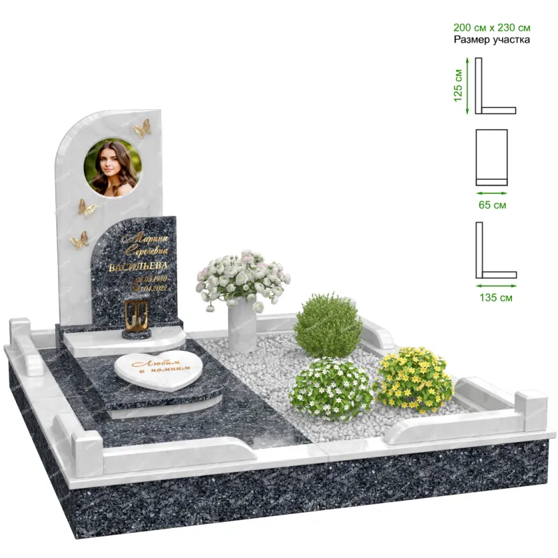 Эксклюзивный памятник NK-10-1