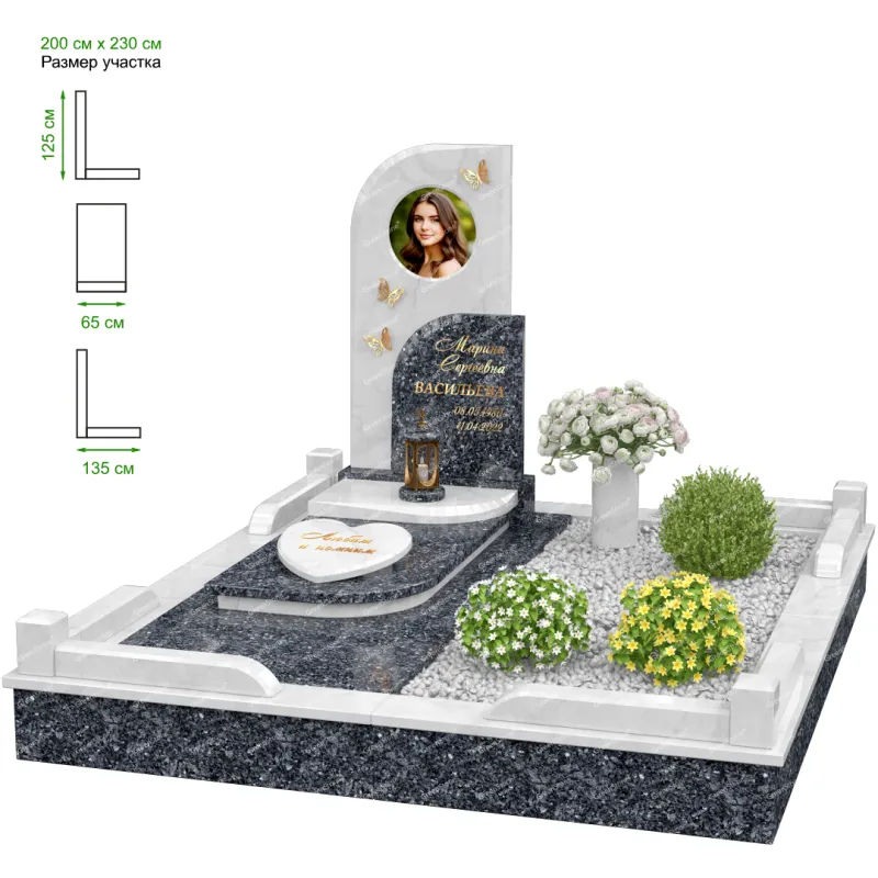 Эксклюзивный памятник NK-10-1