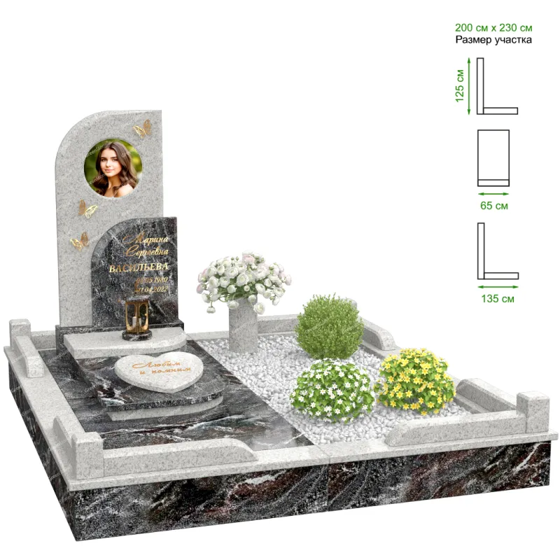 Эксклюзивный памятник NK-10-3