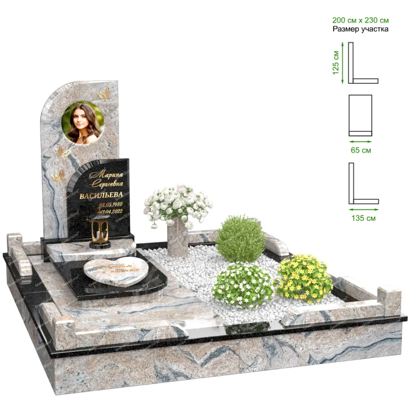 Эксклюзивный памятник NK-10-4