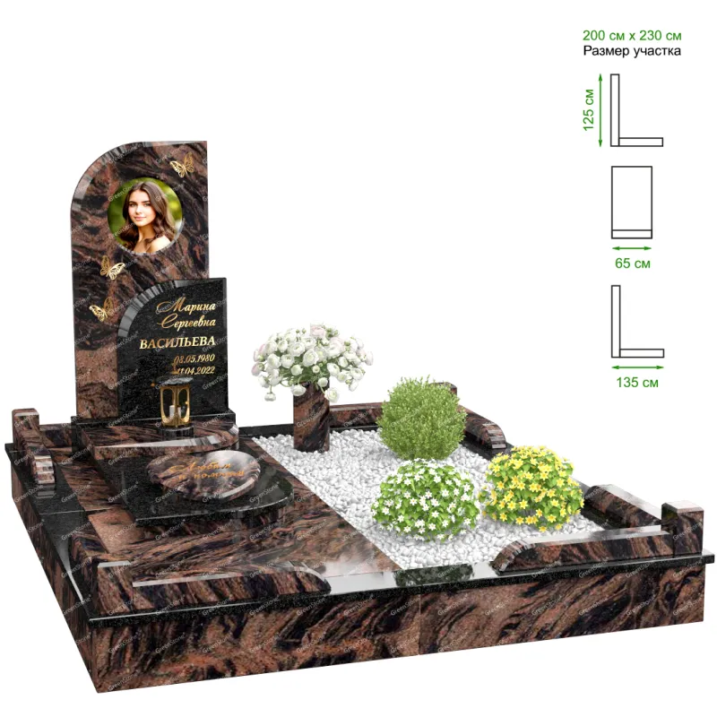 Эксклюзивный памятник NK-10-5