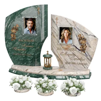 Купить Эксклюзивный памятник NK-09-6 в Минске