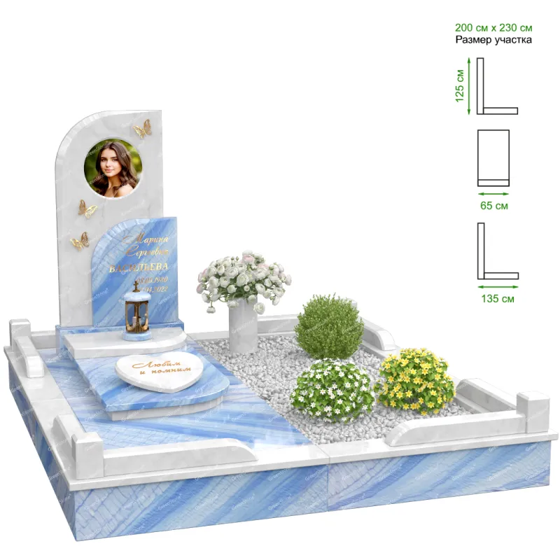 Эксклюзивный памятник NK-10-10