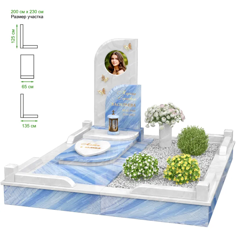 Эксклюзивный памятник NK-10-10