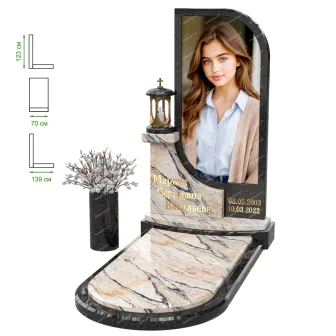 Купить Эксклюзивный памятник NK-42-2 в Минске