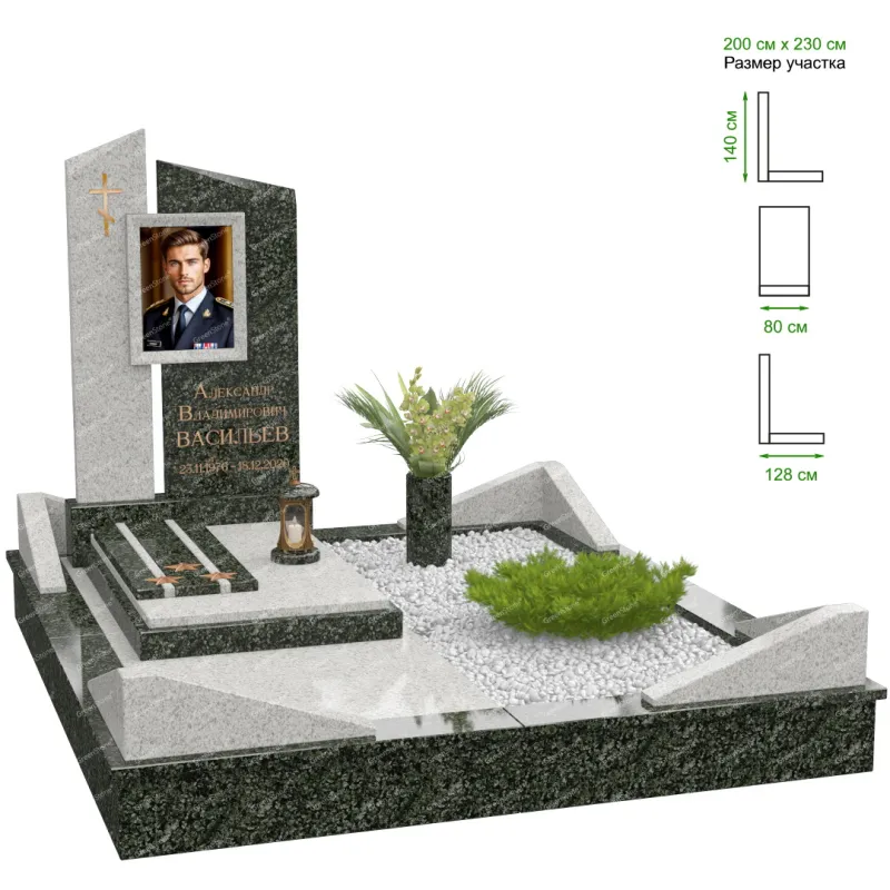 Эксклюзивный памятник NK-47-3