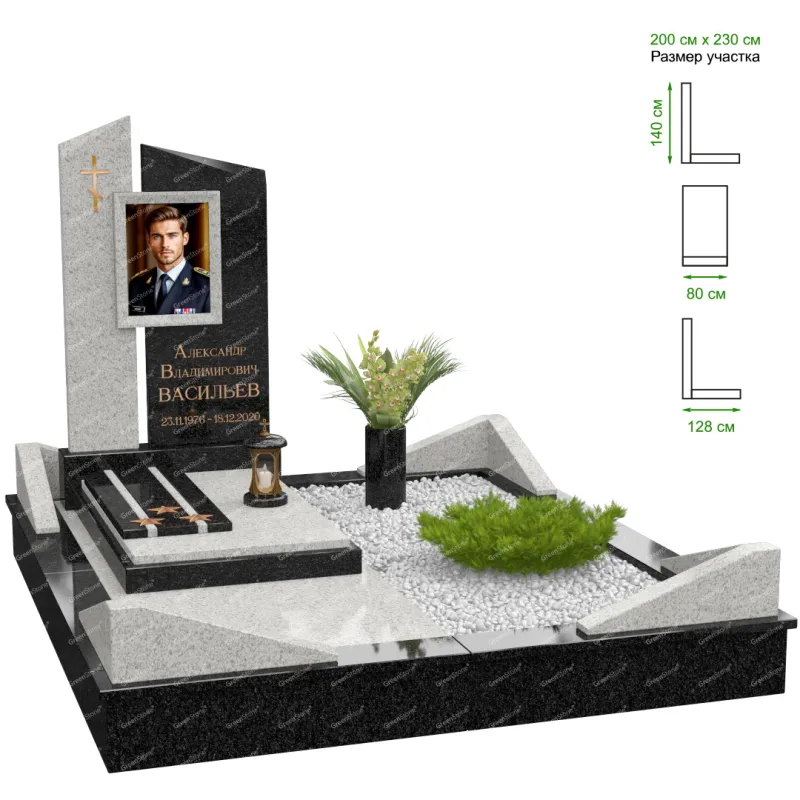 Эксклюзивный памятник NK-47-1