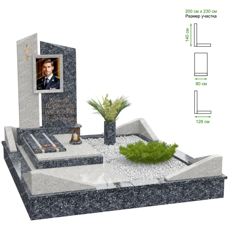 Эксклюзивный памятник NK-47-2