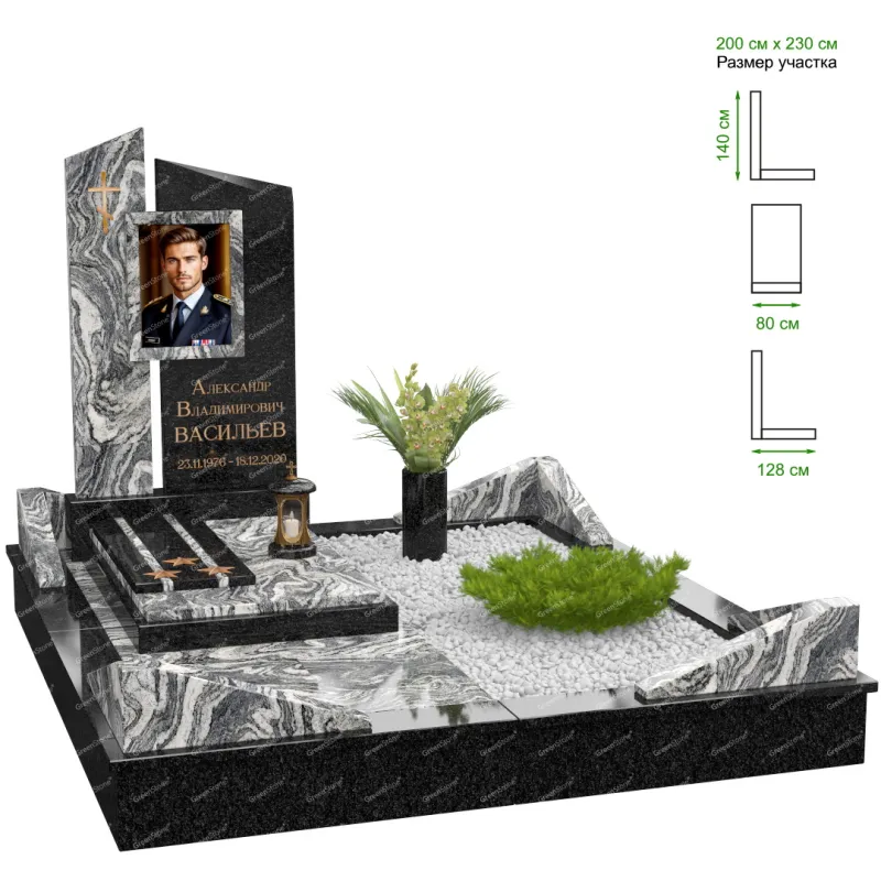 Эксклюзивный памятник NK-47-4