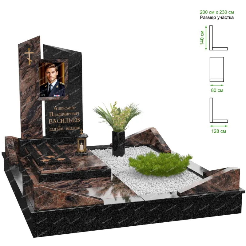 Эксклюзивный памятник NK-47-5