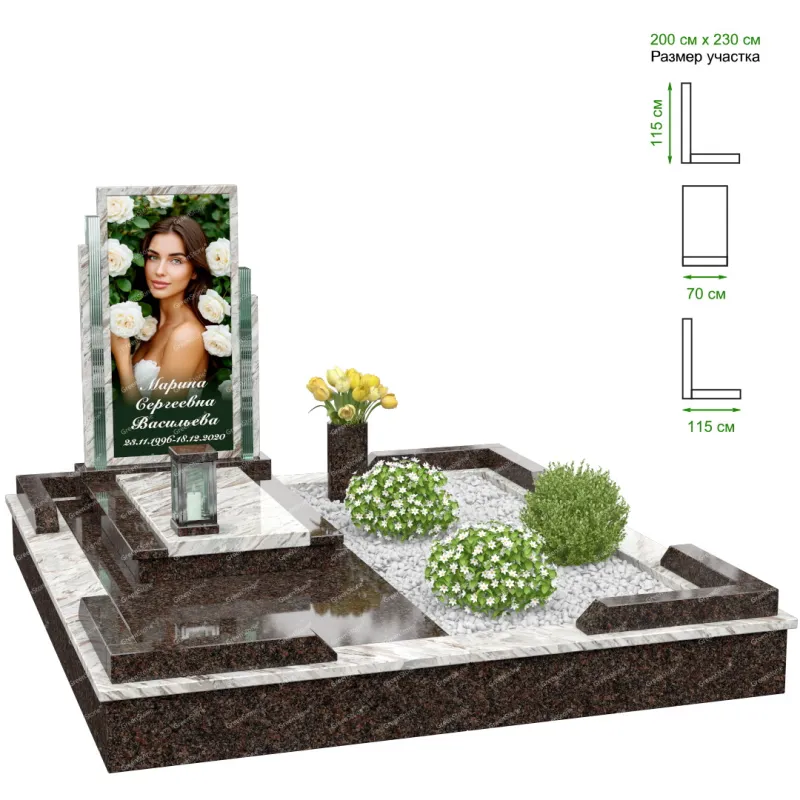 Эксклюзивный памятник NK-46-2