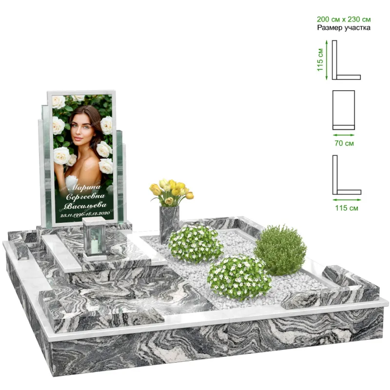 Эксклюзивный памятник NK-46-4