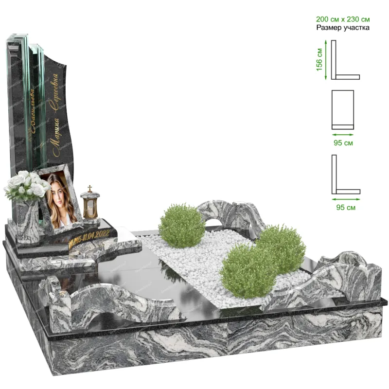 Эксклюзивный памятник NK-45-2