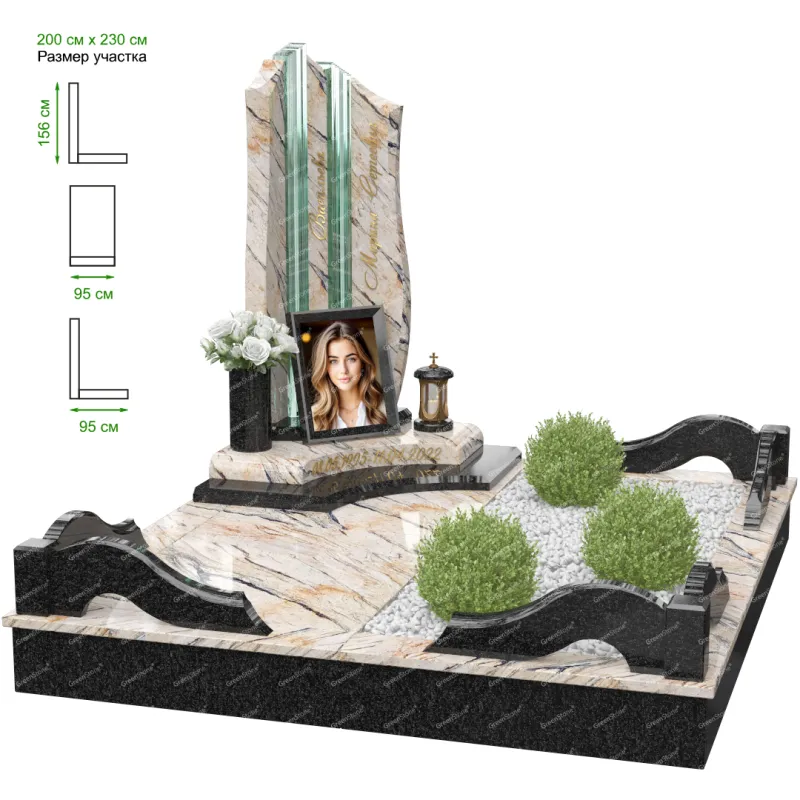 Эксклюзивный памятник NK-45-4