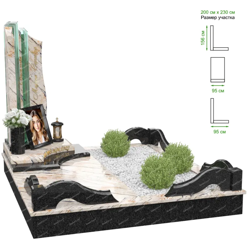 Эксклюзивный памятник NK-45-4