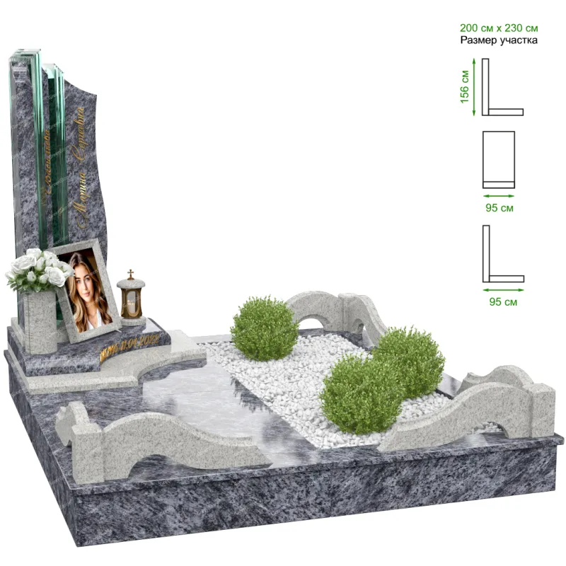 Эксклюзивный памятник NK-45-7
