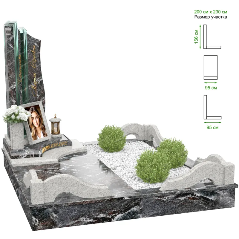 Эксклюзивный памятник NK-45-8