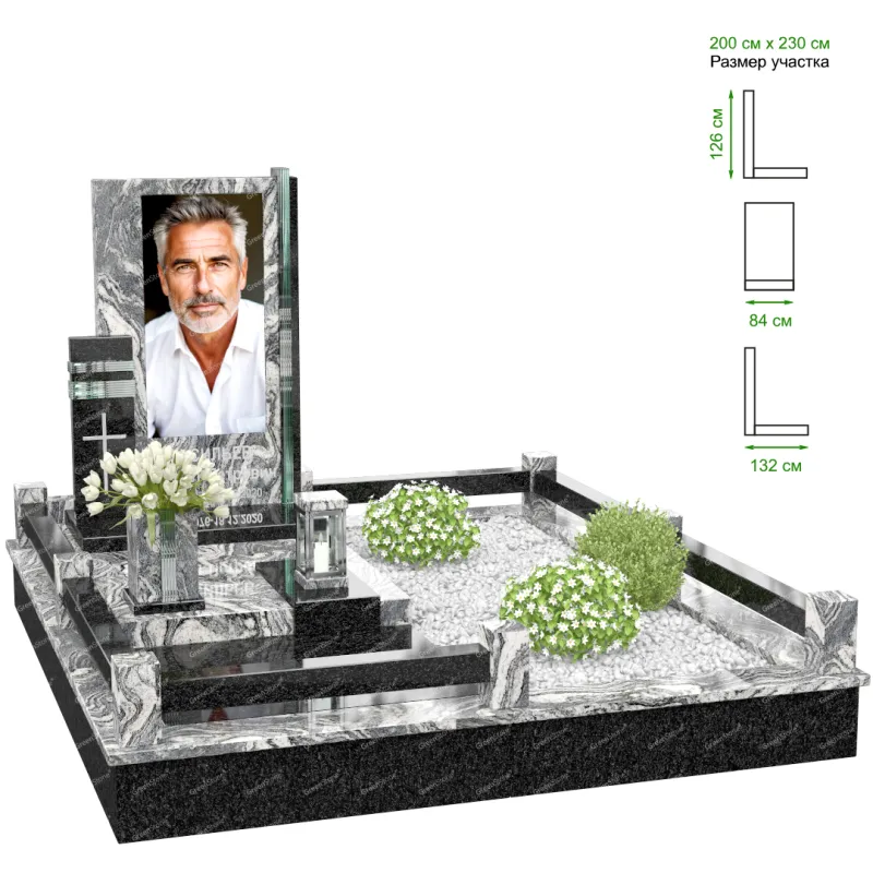 Эксклюзивный памятник NK-43-8