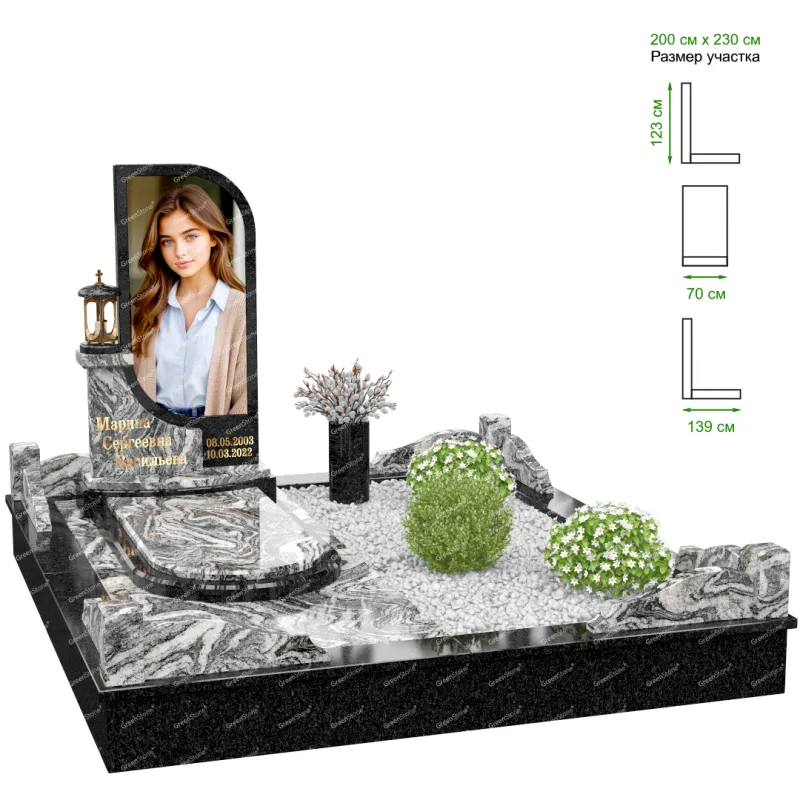 Эксклюзивный памятник NK-42-3