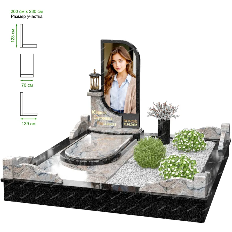 Эксклюзивный памятник NK-42-4