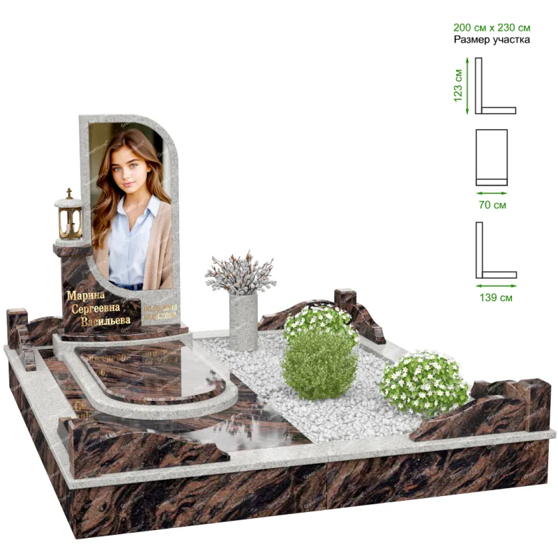 Эксклюзивный памятник NK-42-6