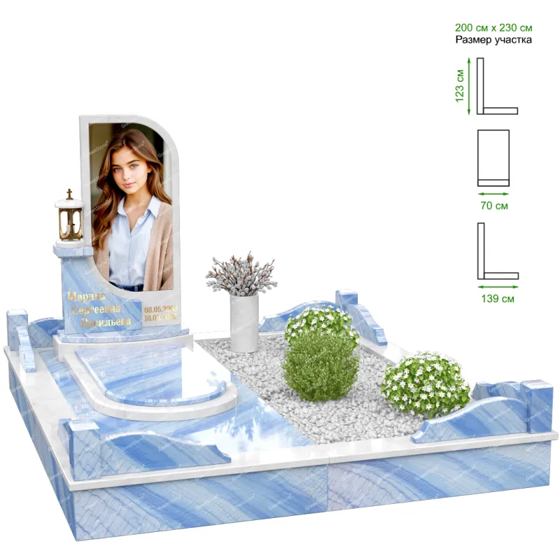 Эксклюзивный памятник NK-42-8