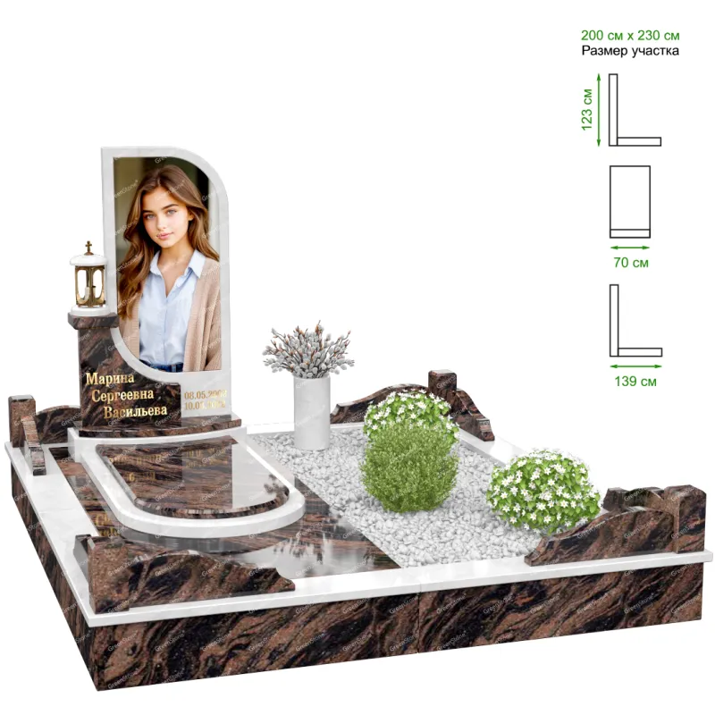 Эксклюзивный памятник NK-42-9